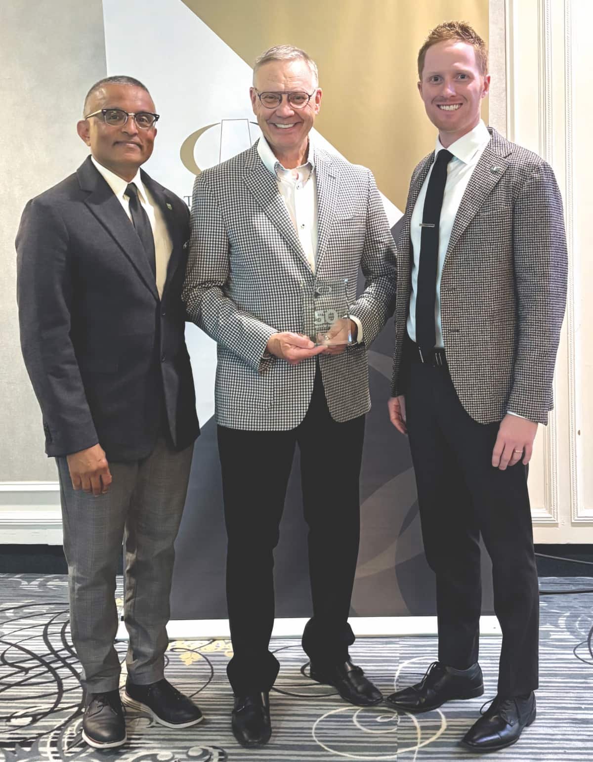 Dr. Dana Bailey honoured for 50 years in dentistry