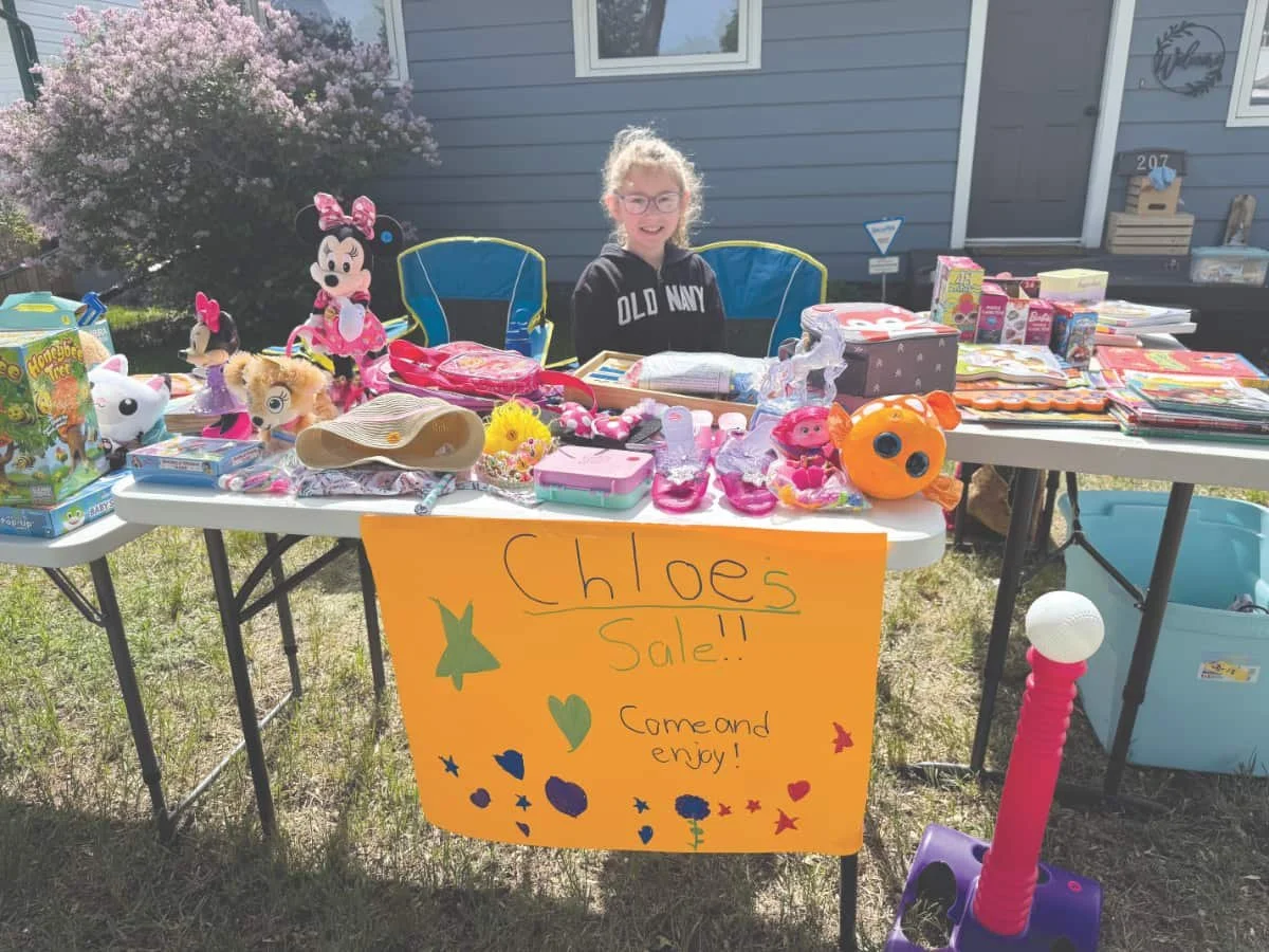 YARD SALE SUCCESS!