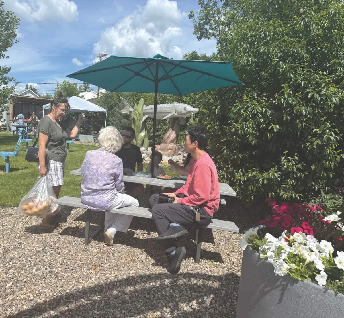 Leader outdoor market kicks off season with eight vendors