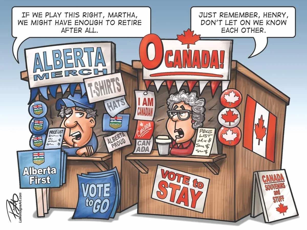 Editorial Cartoon: Alberta Merch