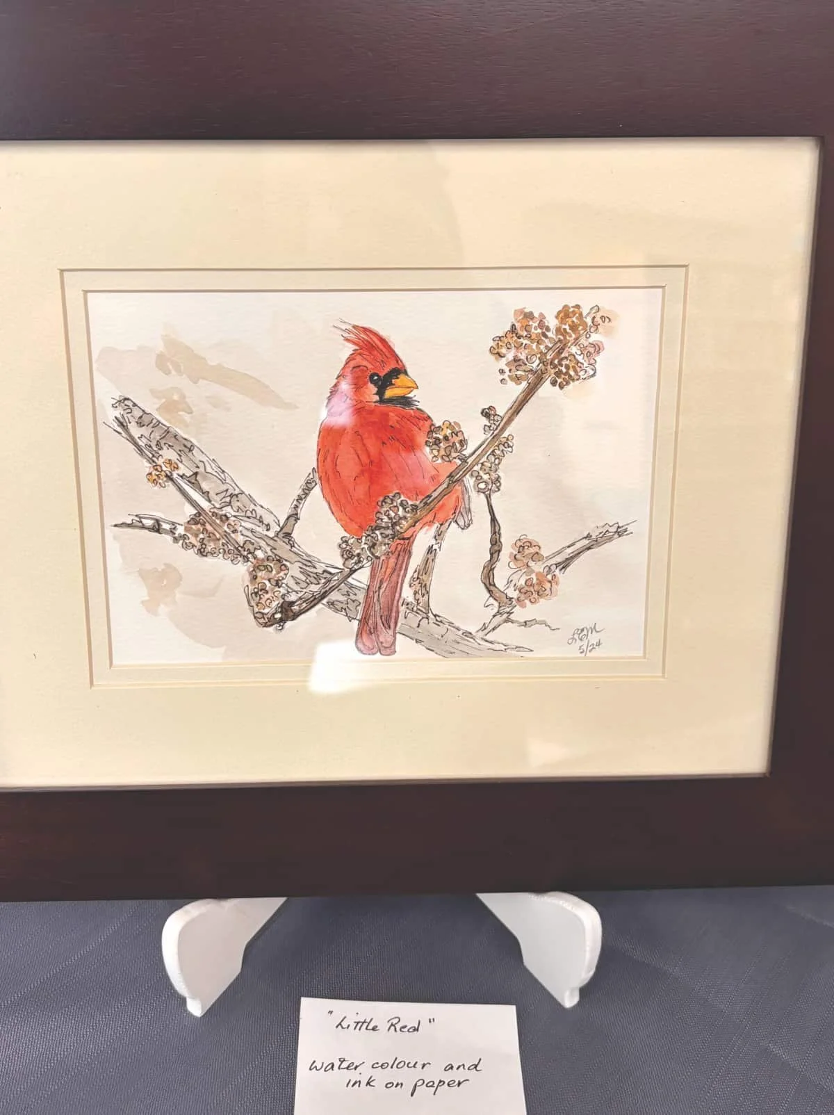 Luseland Art Gallery features Lalita Martfeld’s watercolours