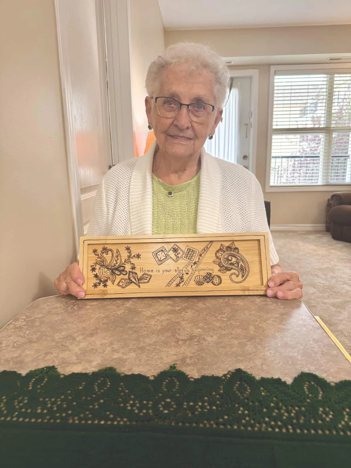Gloria Lowe reminisces about growing up at Loverna