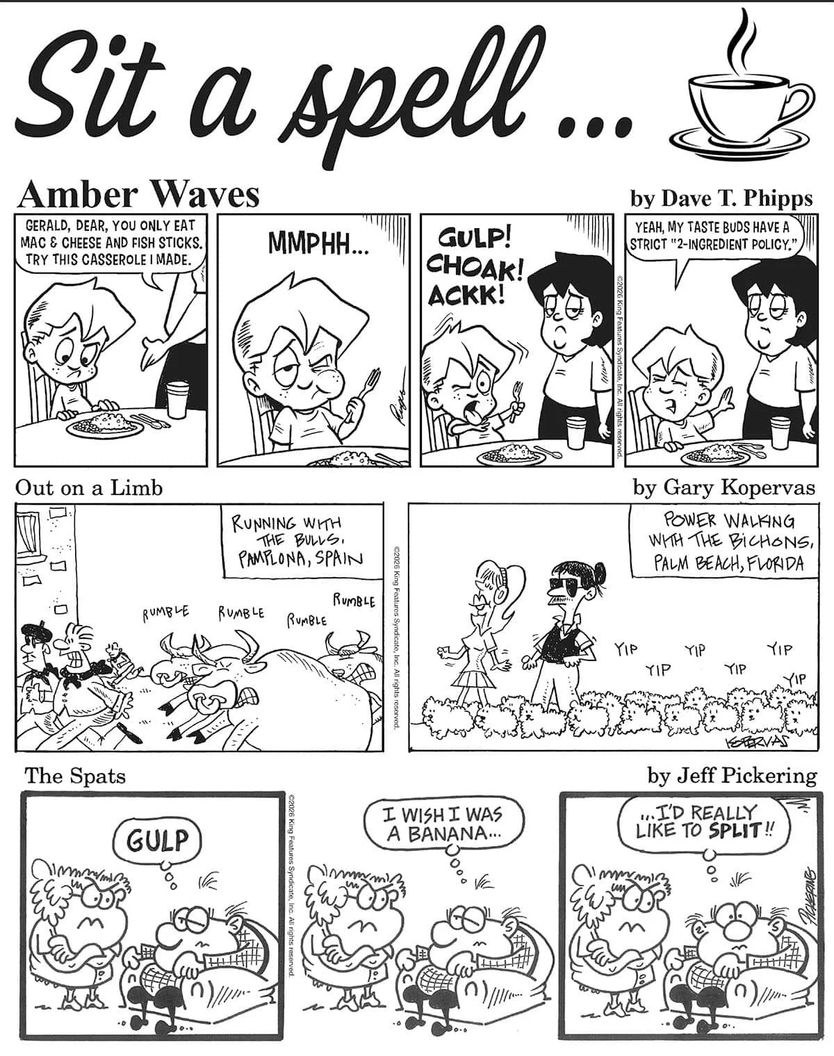 Comics: Try This Casserole