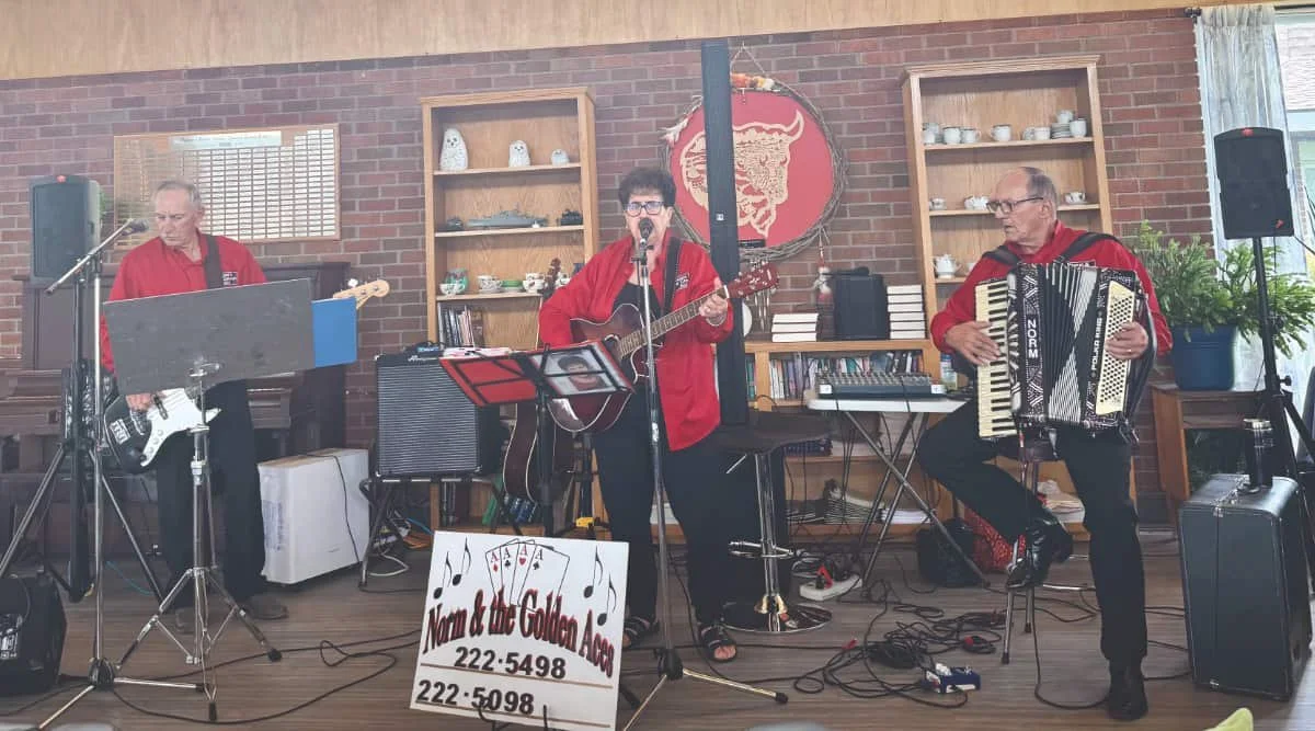 Toe-tapping polka tunes were a hit at Pioneers Haven