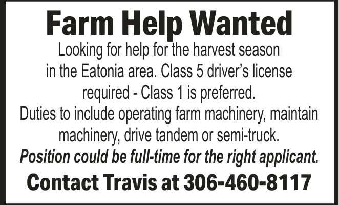 Farm Help - Blue Skies