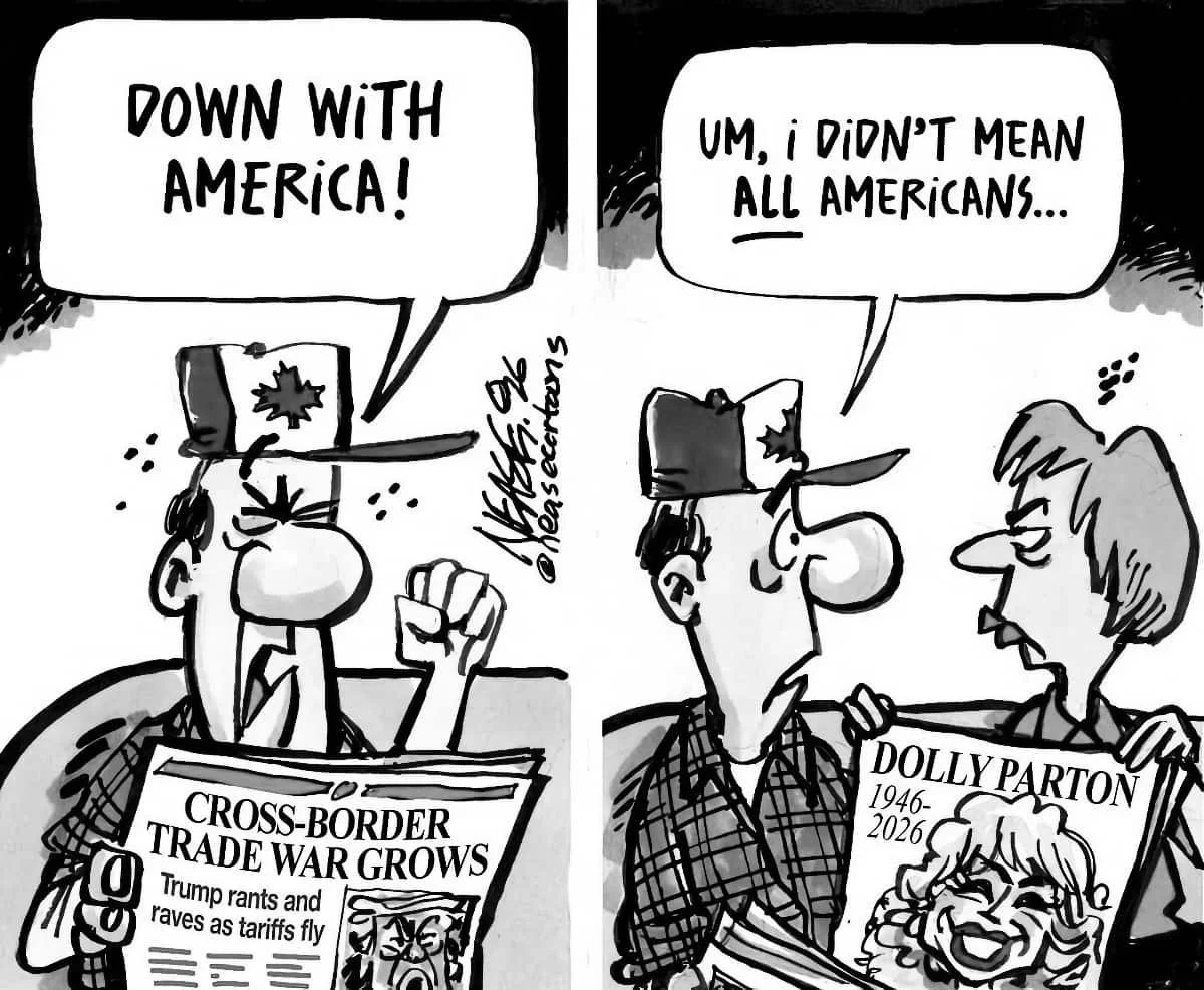 Editorial Cartoon: Dolly Parton