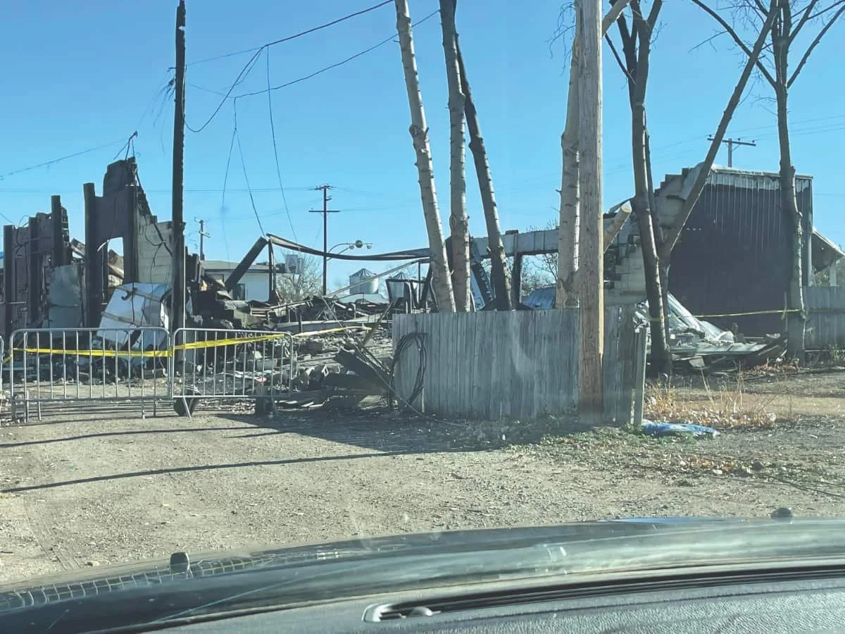 Second man charged in connection with Leader business fire