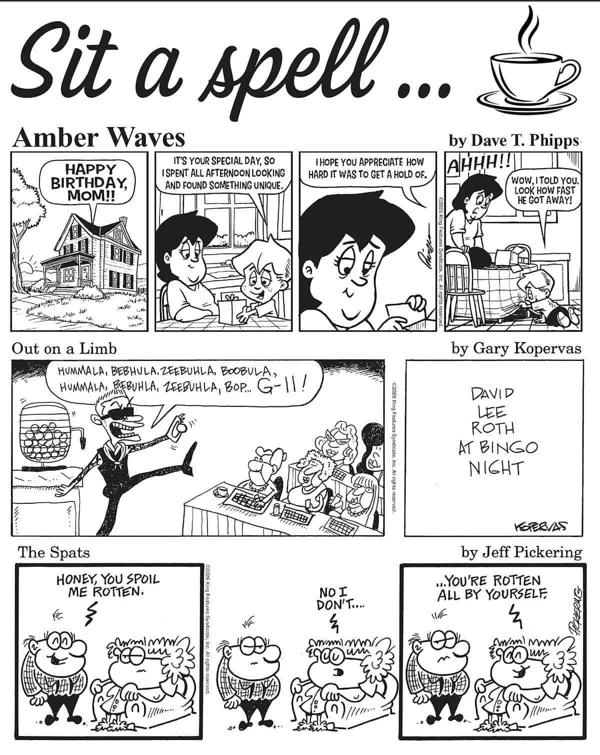Comics: Happy Birthday Mom!