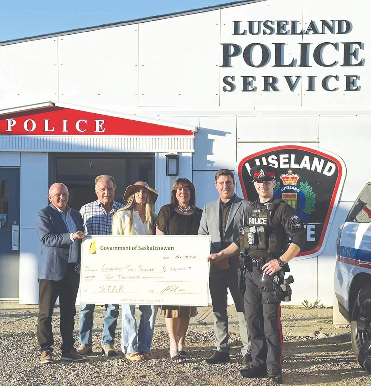 Star grant for Luseland Police