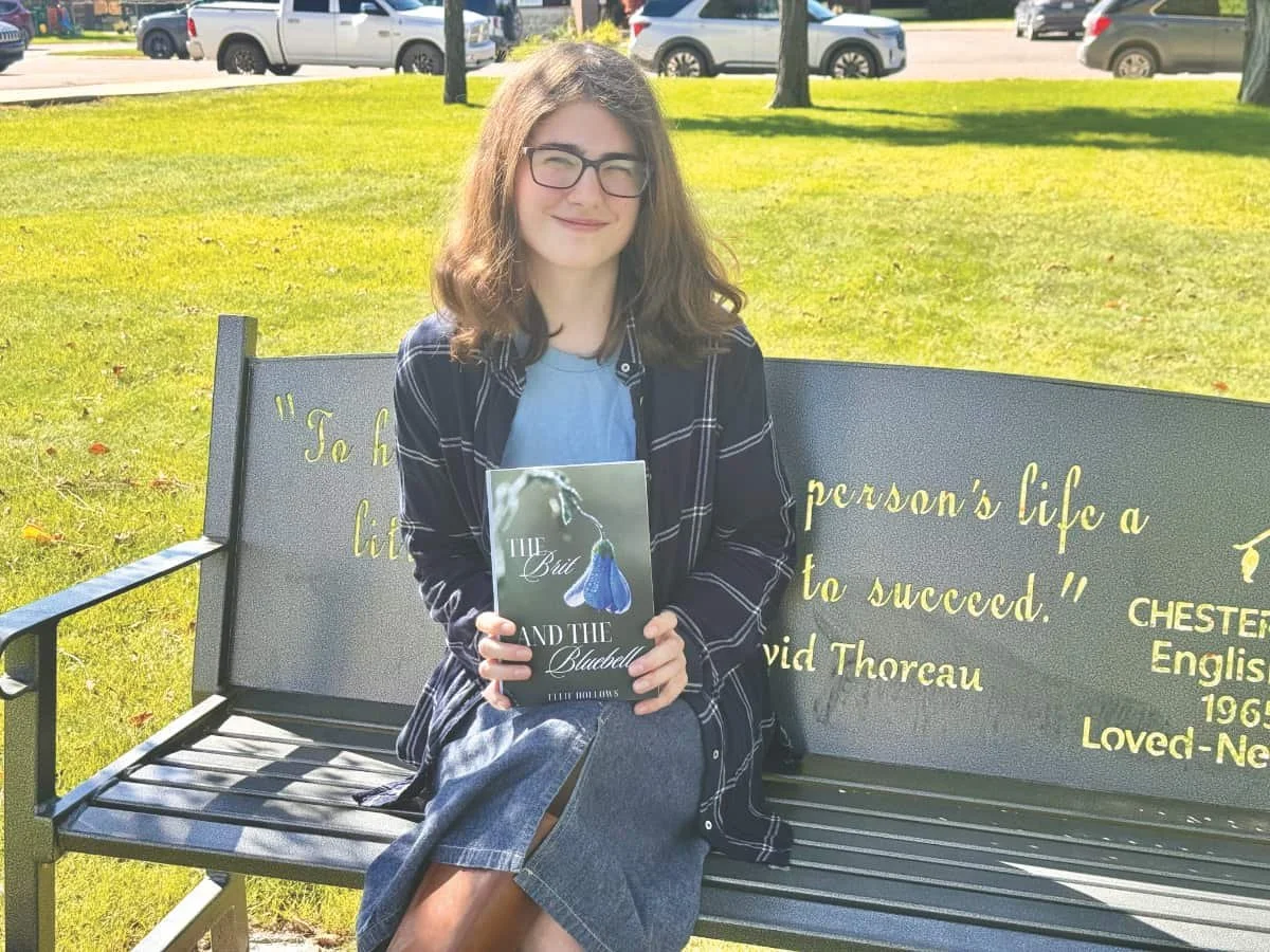 Kindersley author, 21, releases third novel in Irish historical series