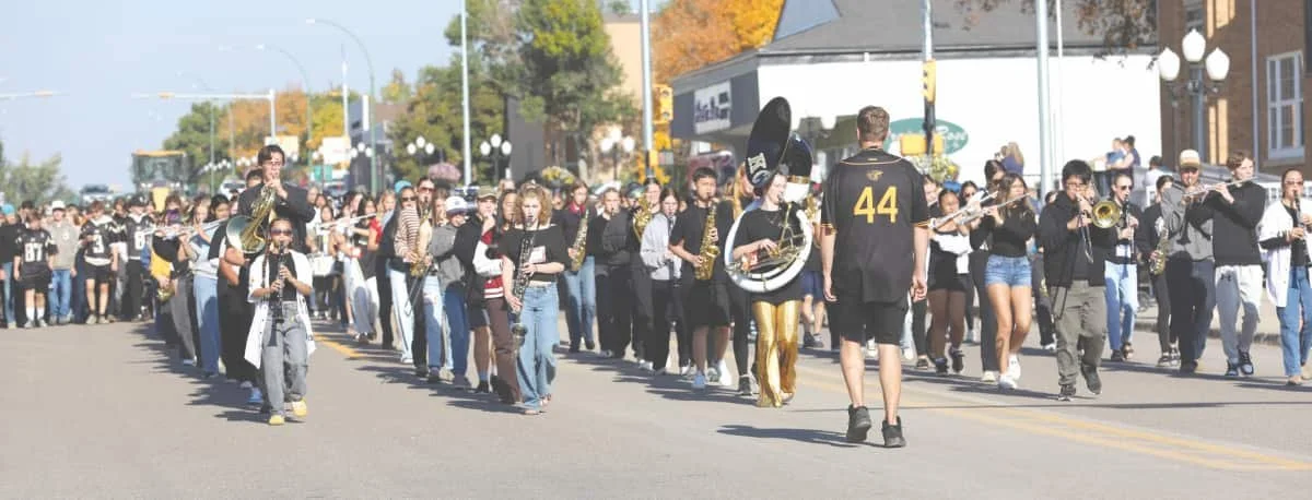 Kindersley students march Main Street for Terry Fox