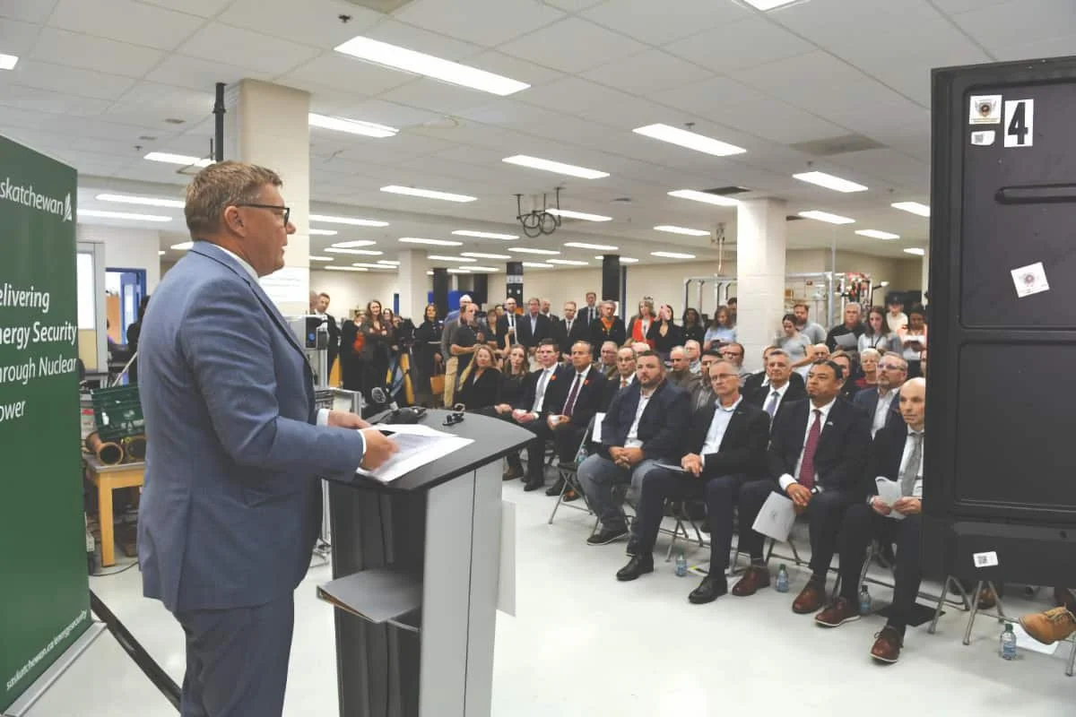 Two large reactors in the northwest, two SMRs in the southeast: Moe lays out Saskatchewan's nuclear plans