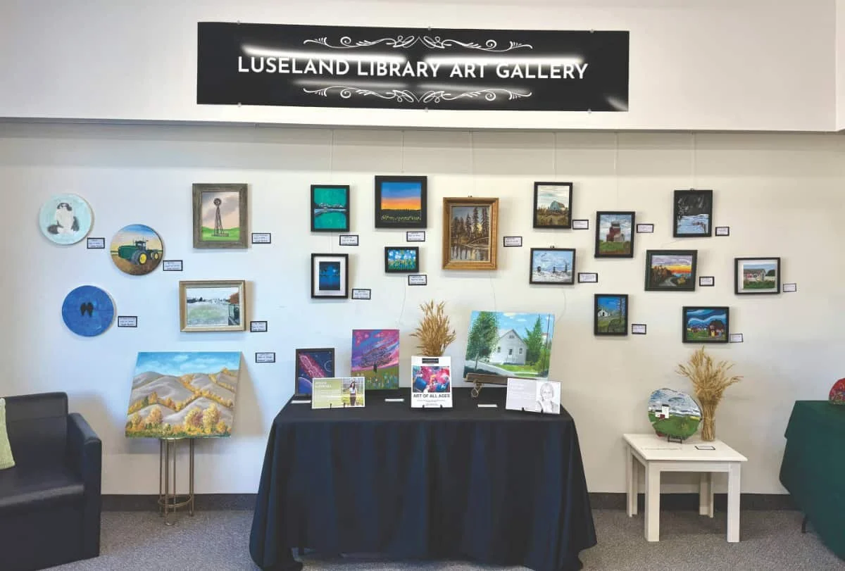 Four generations of artists share the walls at Luseland gallery