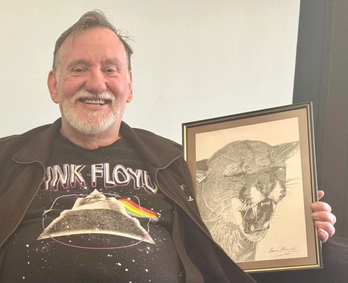 Local author and artist shares his talents