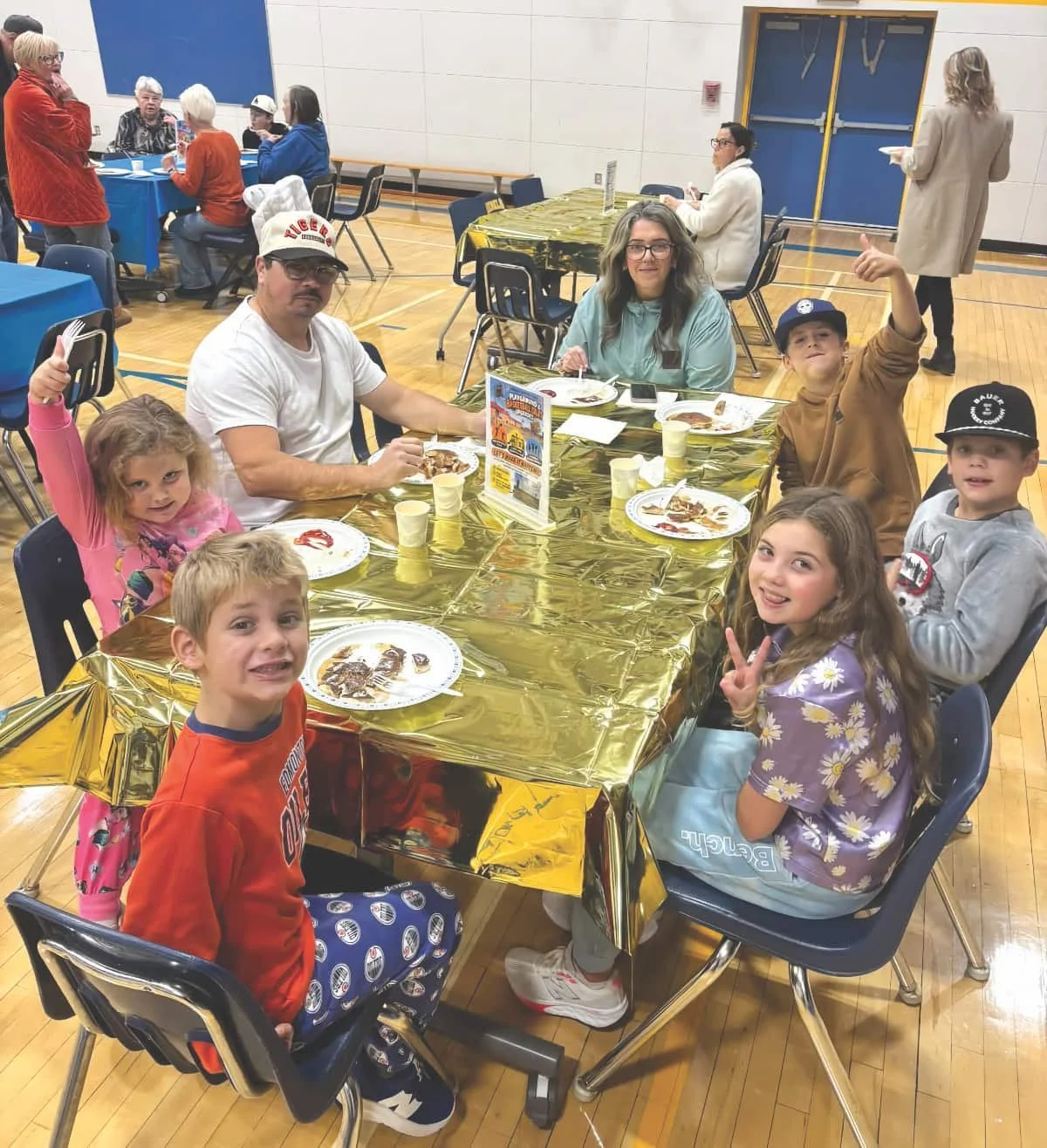 Kerrobert students serve their first-ever community breakfast