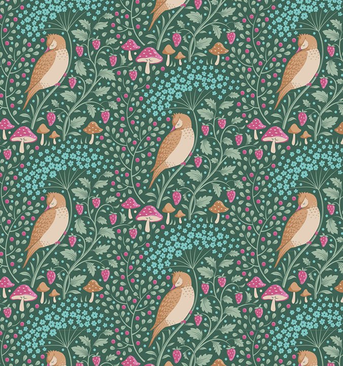 Tilda Fabrics - Hibernation - Eucalyptus - Sage - Yardage – Keepsake  Quilting