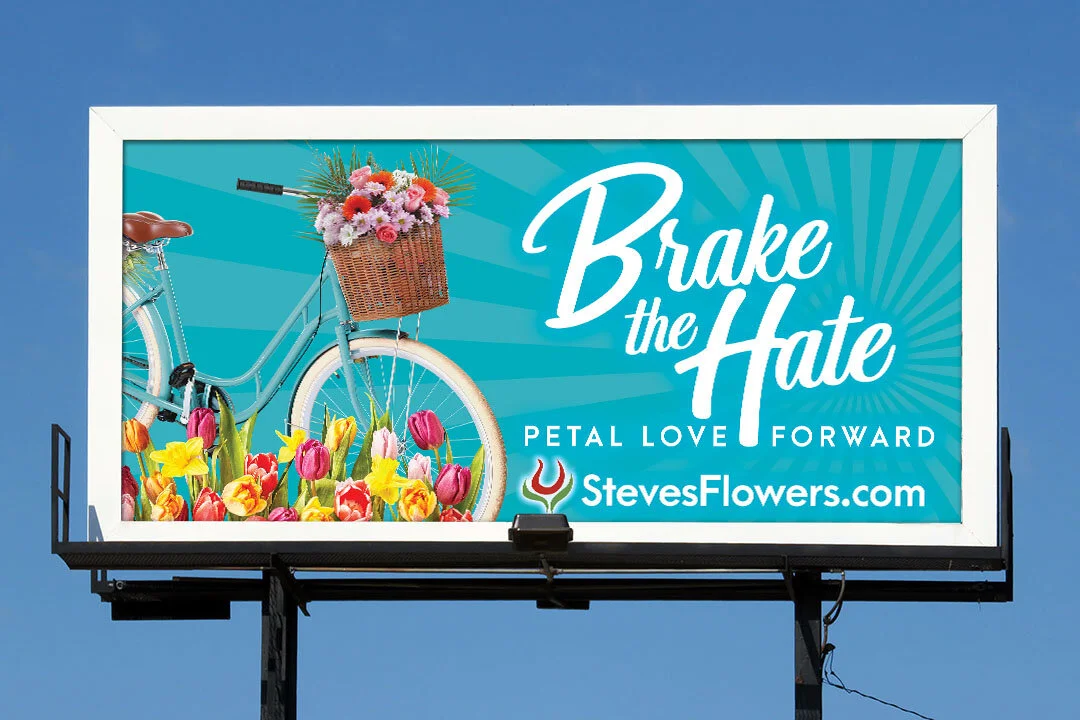 Steve's Flowers "Brake the Hate"