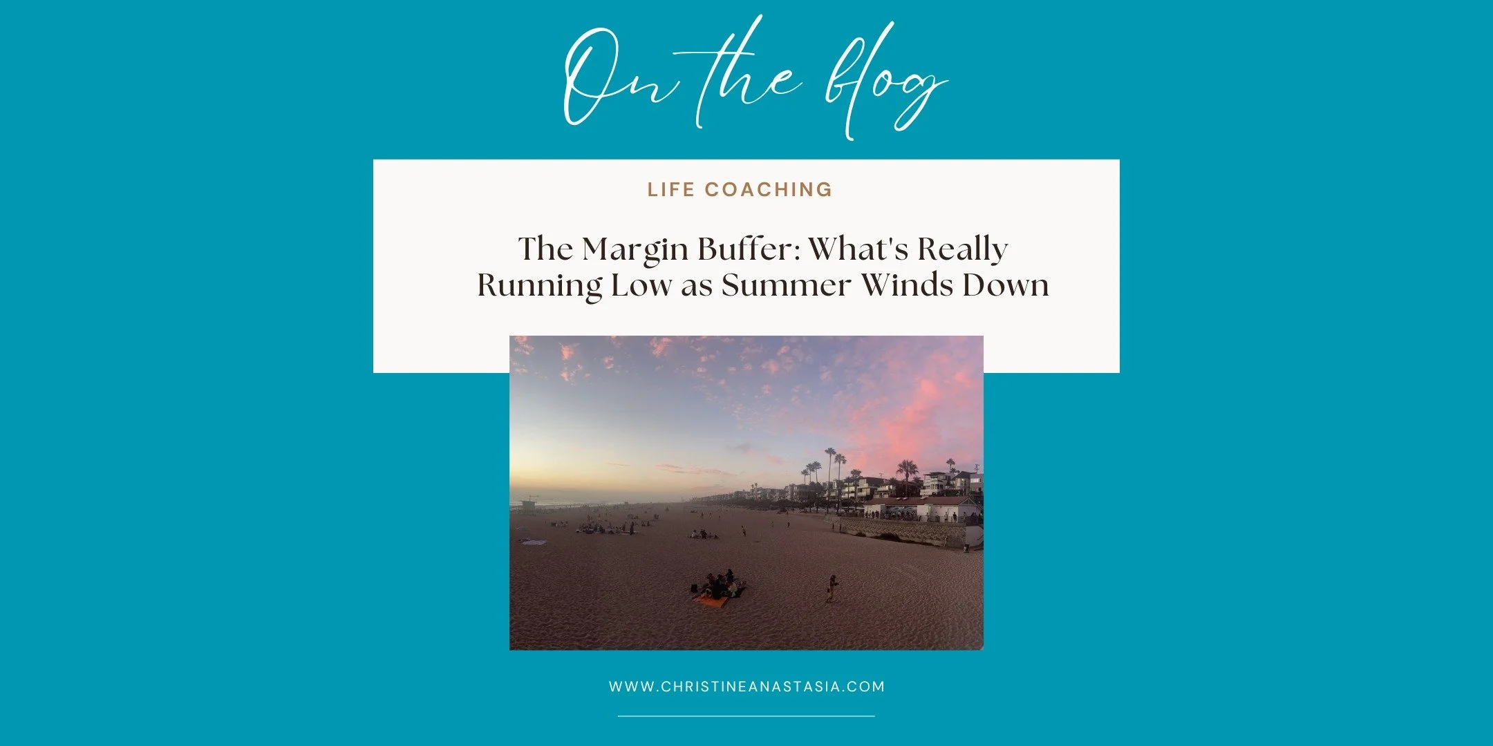The Margin Buffer: What's Really Running Low as Summer Winds Down