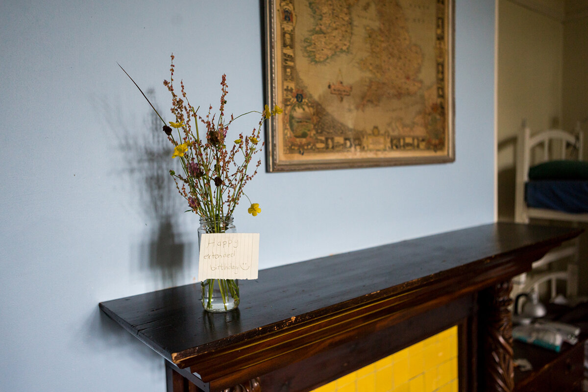 Birthday Flowers (Manor Bedroom), 2016