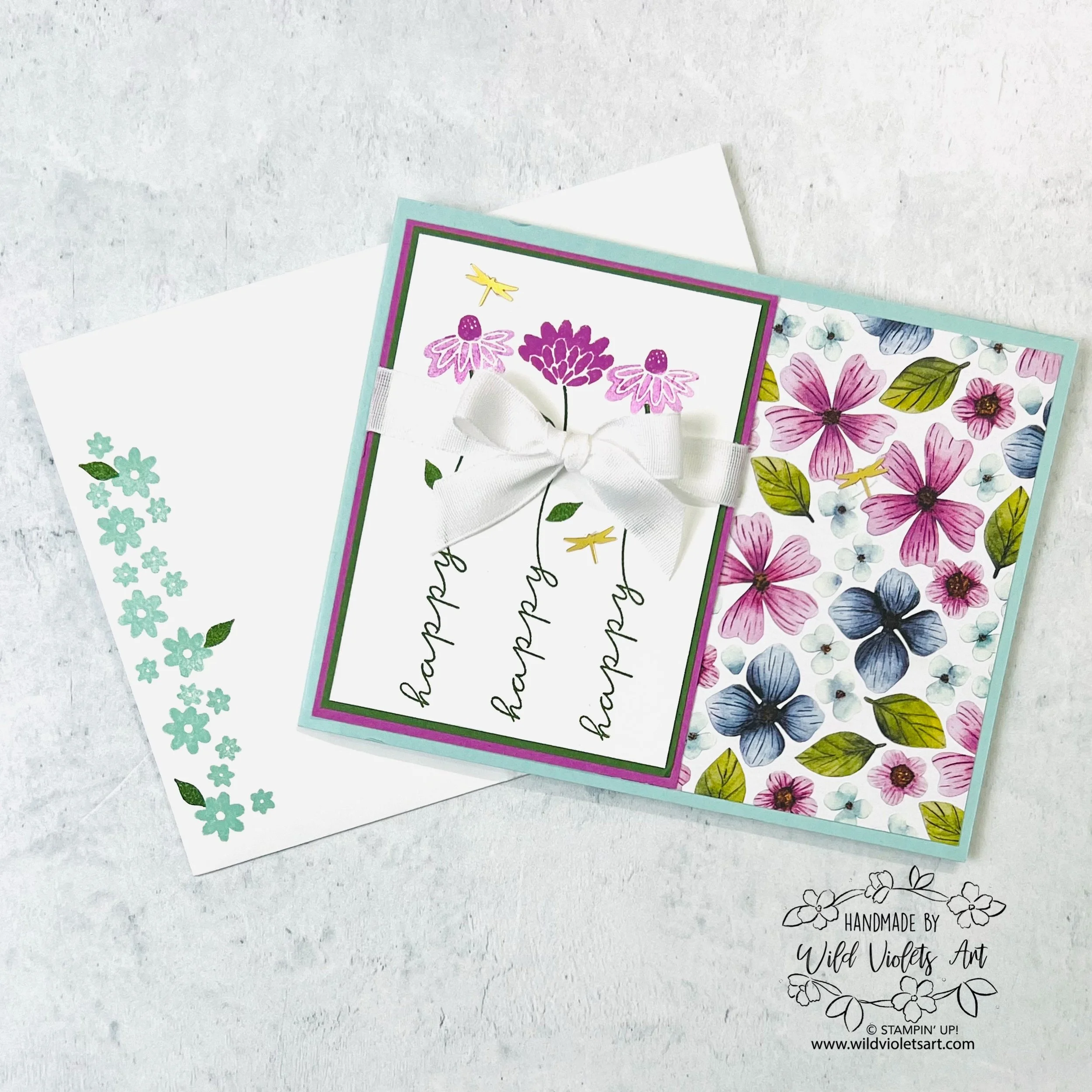 Blooming Phrases Card