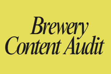 Brewery Content Audit