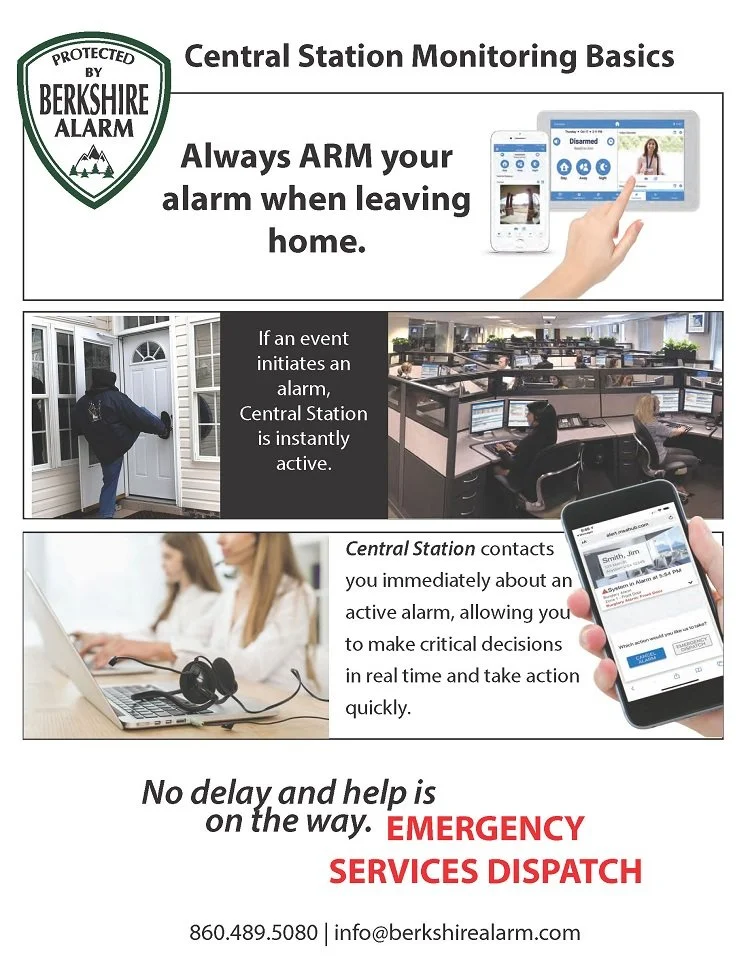 Central Station Monitoring — BERKSHIRE ALARM