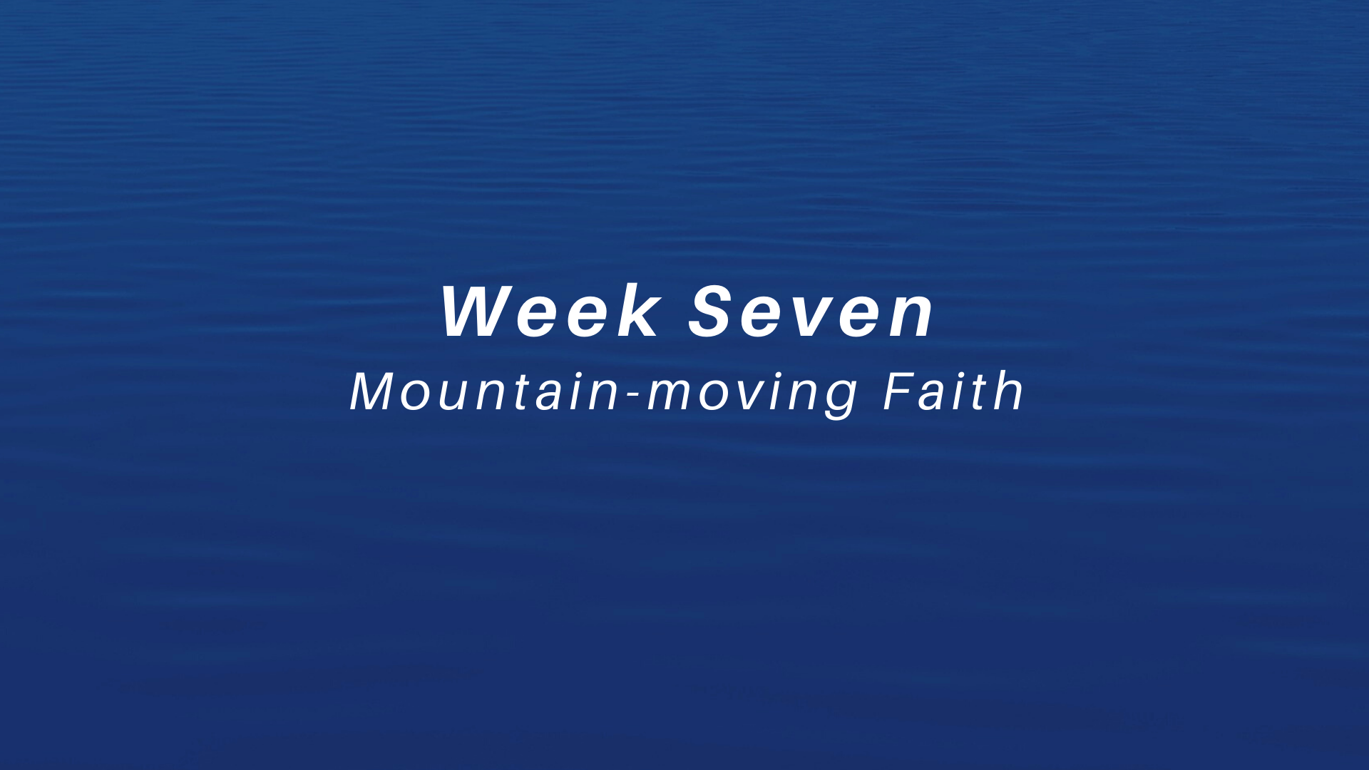 Devotionals for Wednesday: May 19