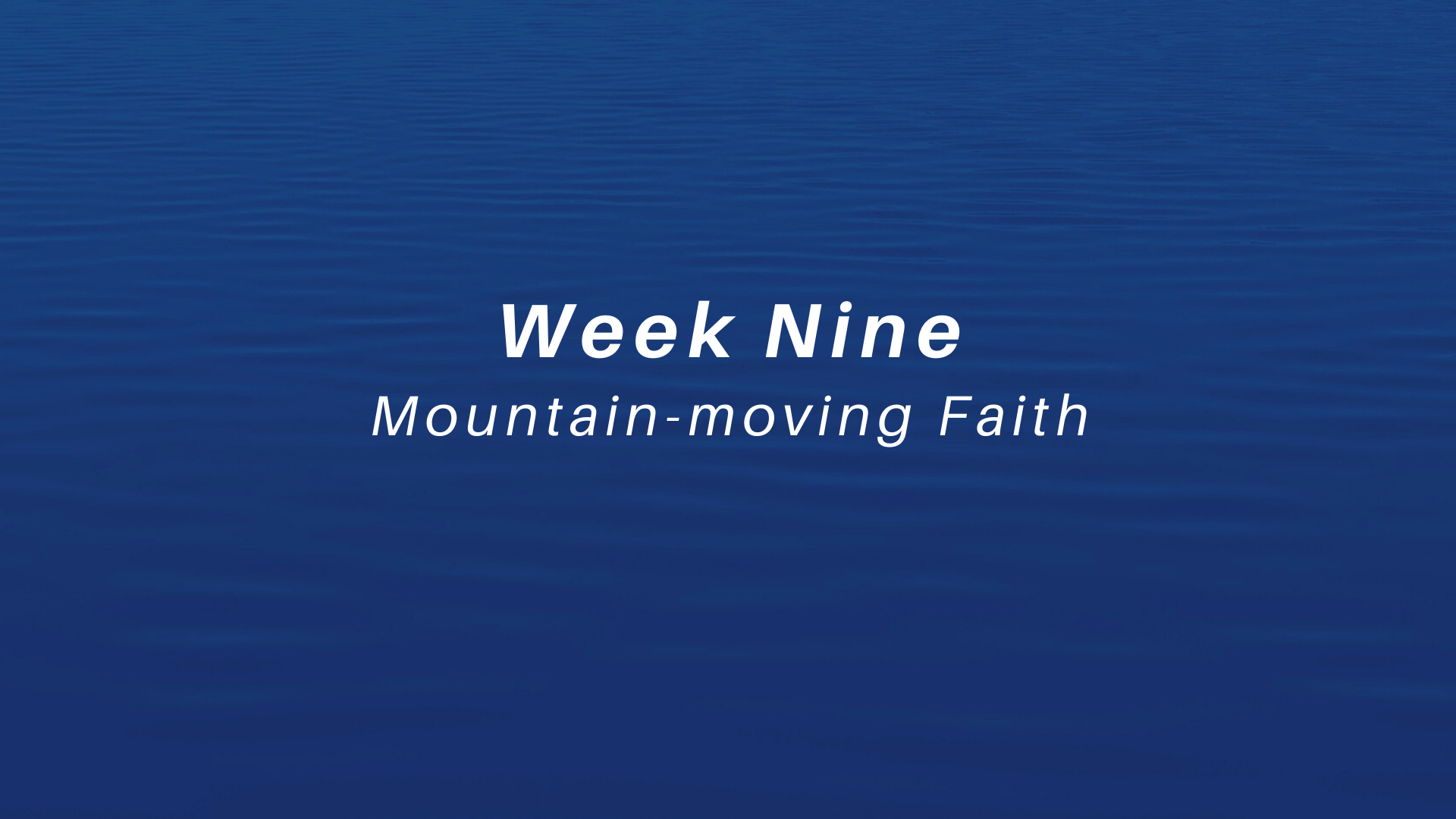Devotionals for Wednesday: June 2