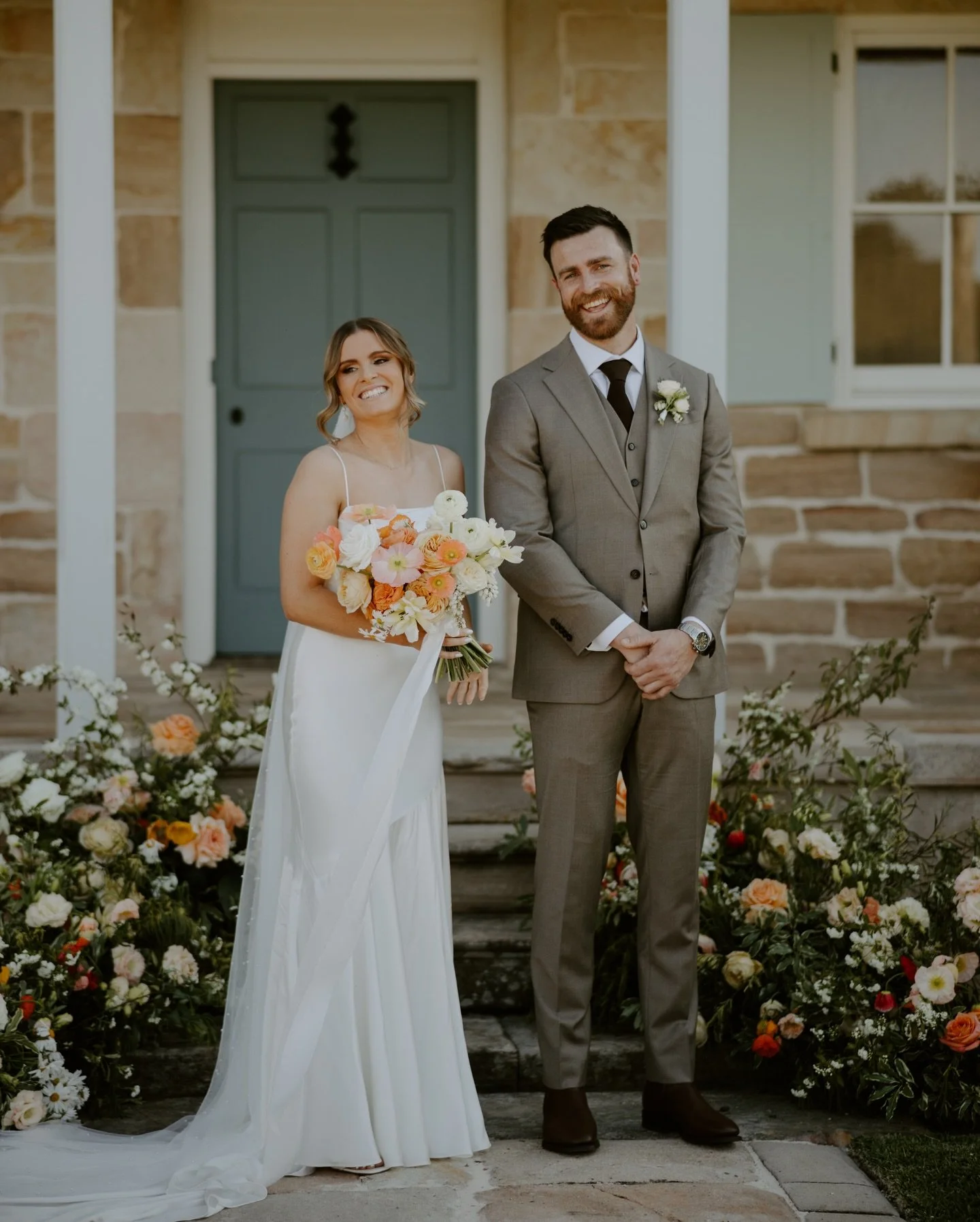Courtney &amp; Todd had such beautiful, whimsical and romantic florals for their wedding day. These will look incredible for years to come.

#weddingvenue #farmweddings #weddingflowers #weddingceremony #lilburndale