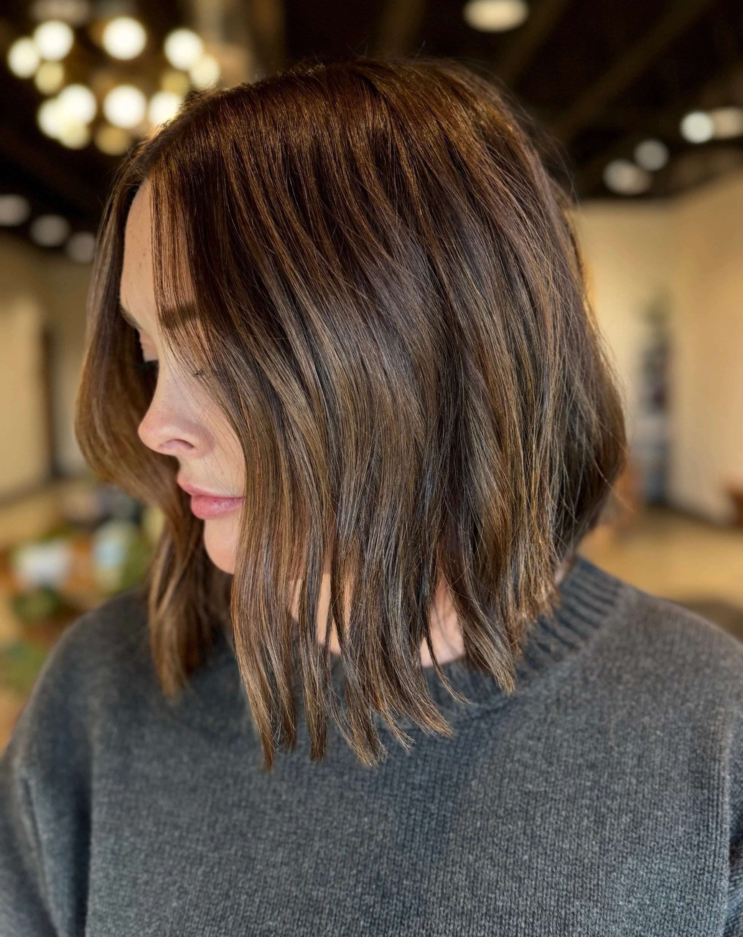 Hoping this finds all the brunette girlies who love soft warm dimension 🤎
