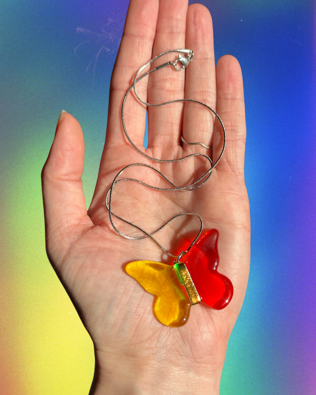 butterfly necklace