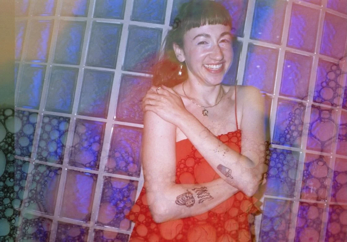 one year married to my best friend 😻 snaps from our wedding night in vegas on pre-exposed film 🫧

#queerlove #filmphotography #happyanniversarymylove