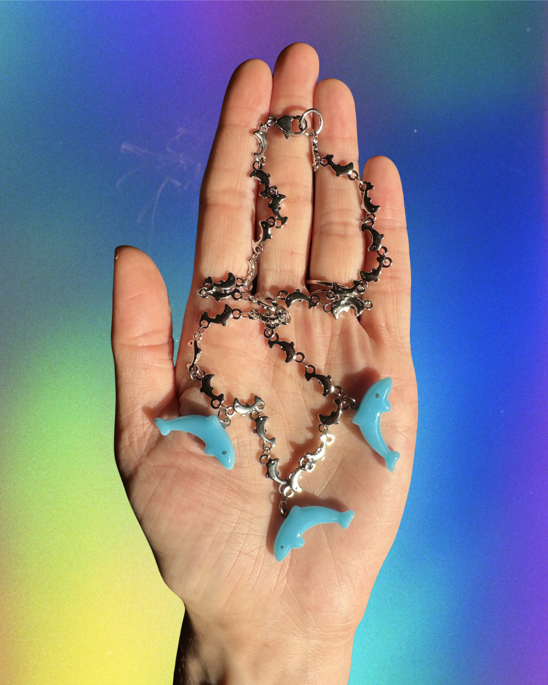 dolphin chain necklace