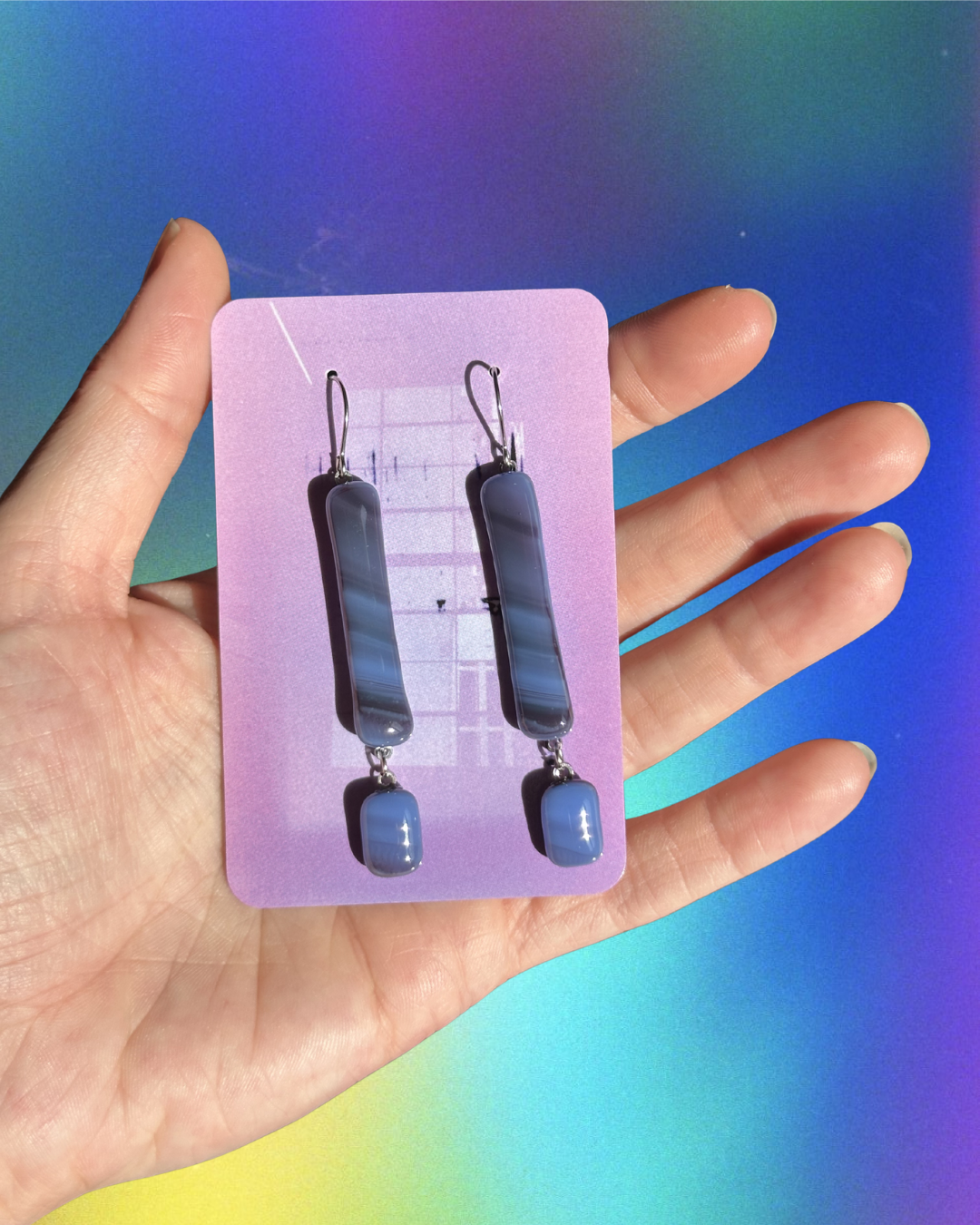 exclamation earrings!