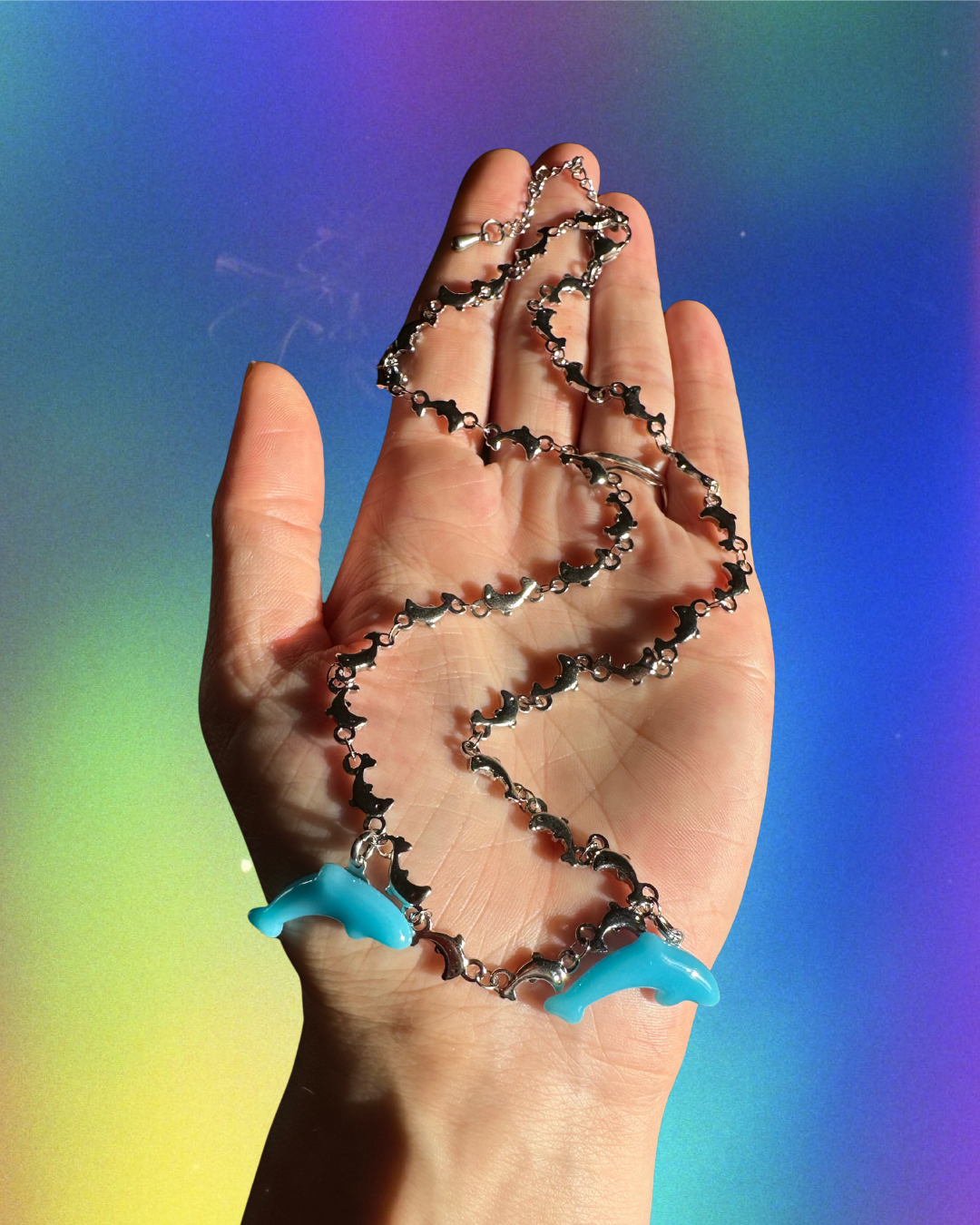 dolphin chain necklace