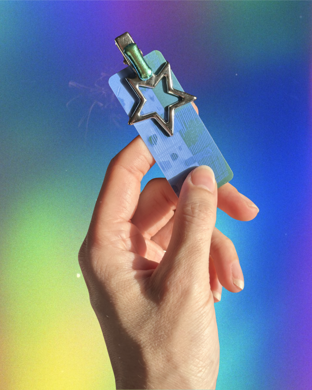 shining shapes hair clip