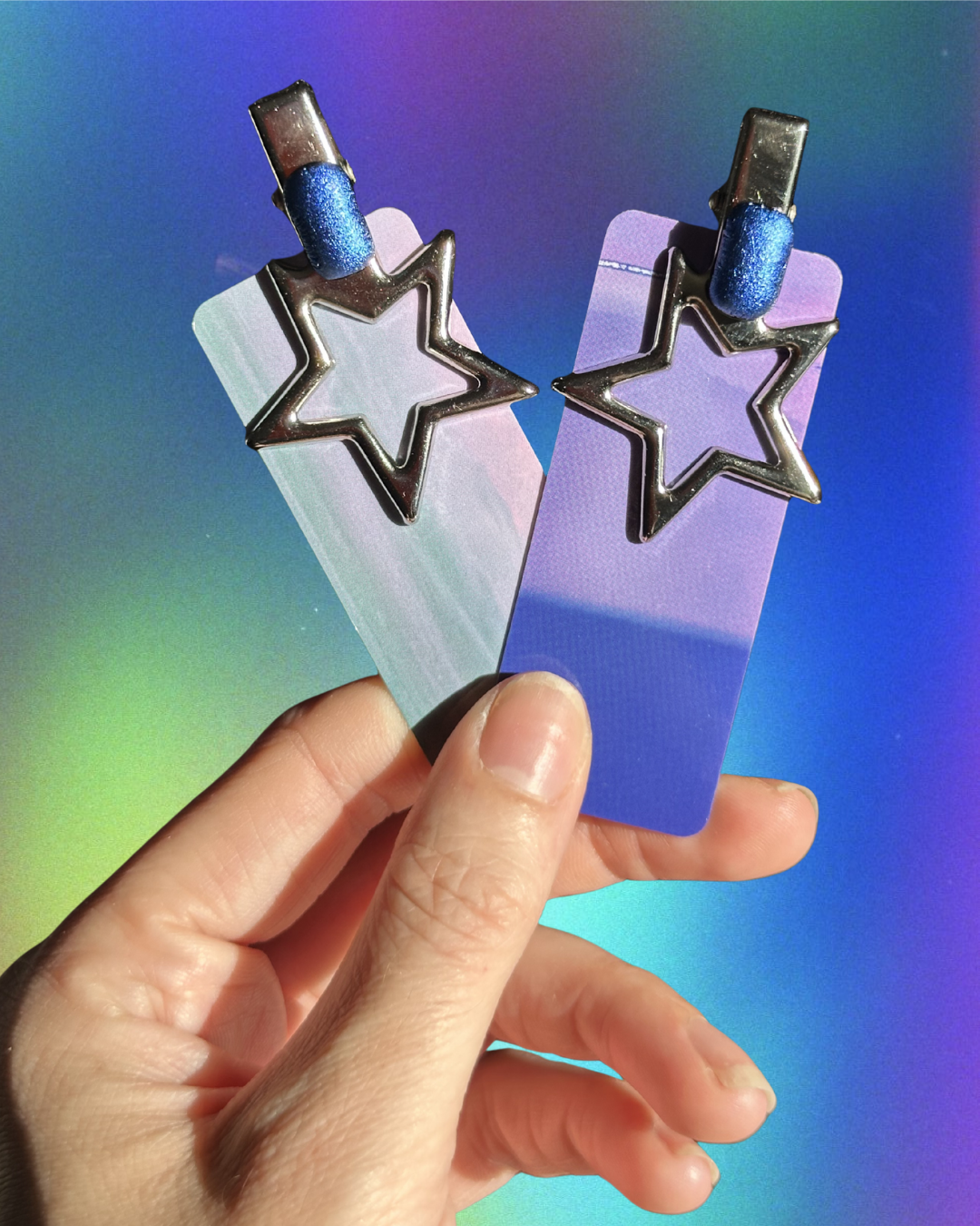 shining shapes hair clip