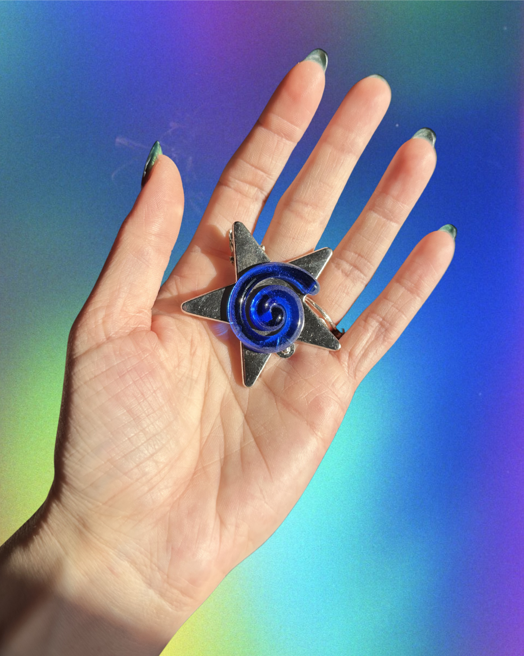 spiral hair clips