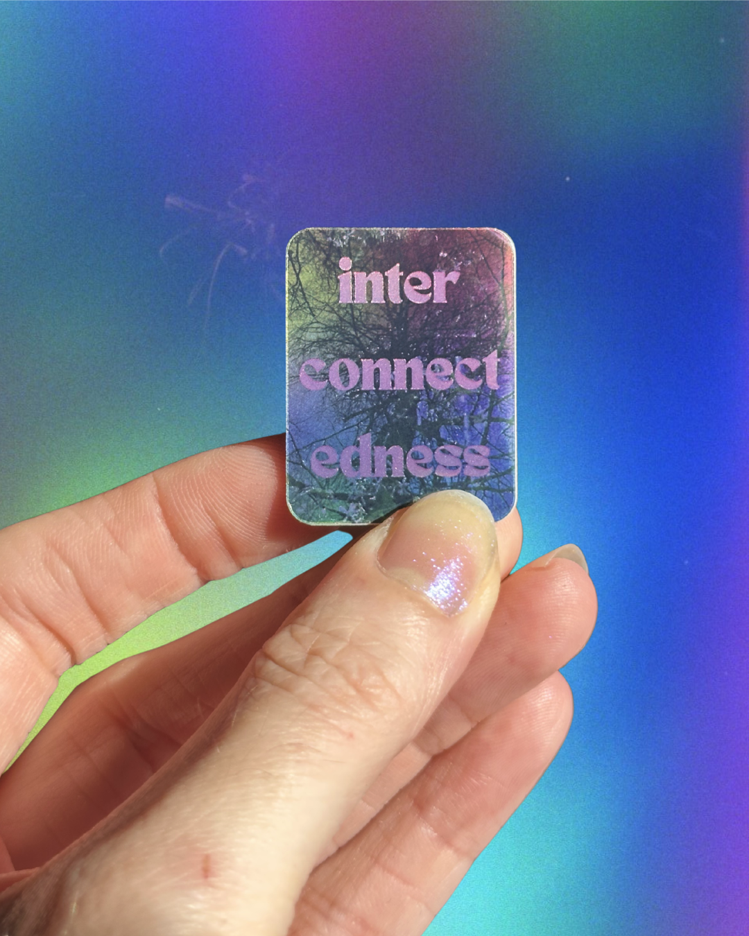 interconnectedness sticker
