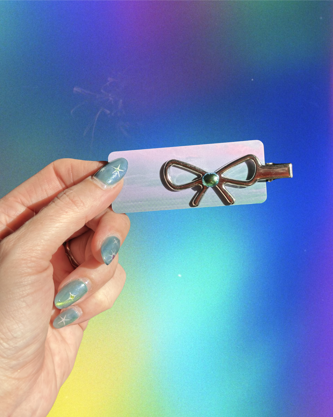 shining shapes hair clip