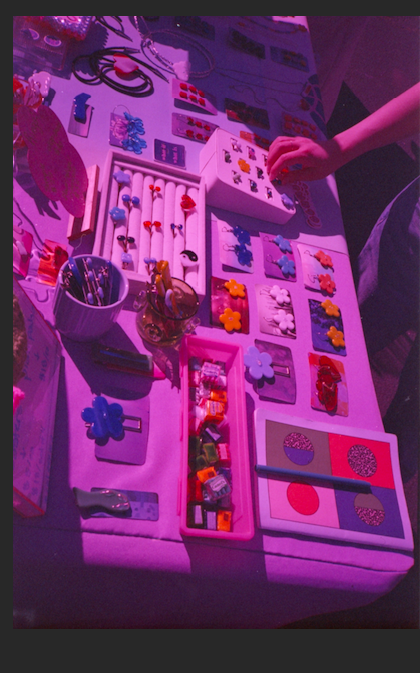 clumsy in community poster print