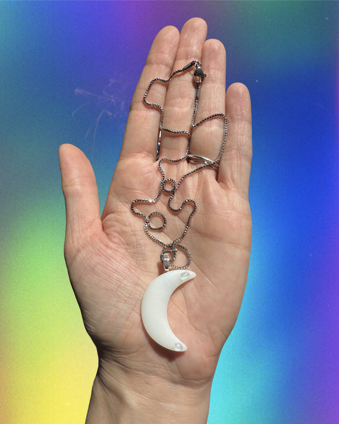 moon necklace