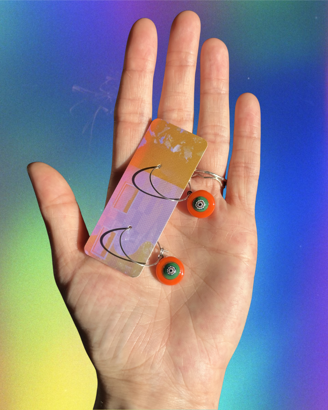 millefiori hoops