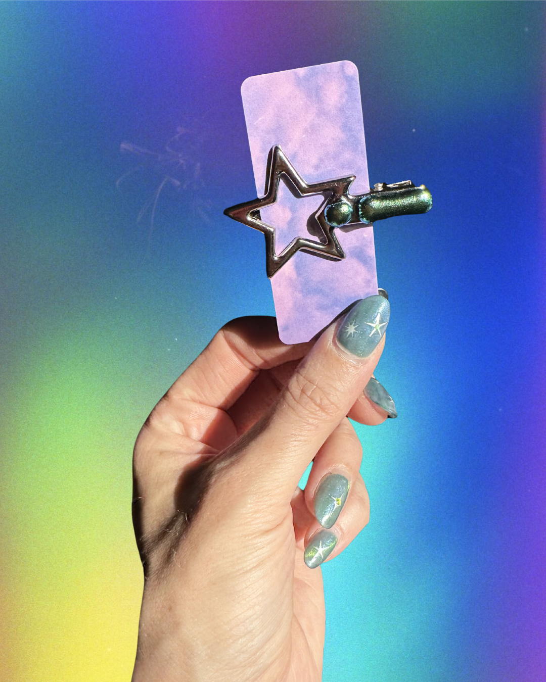 shining shapes hair clip