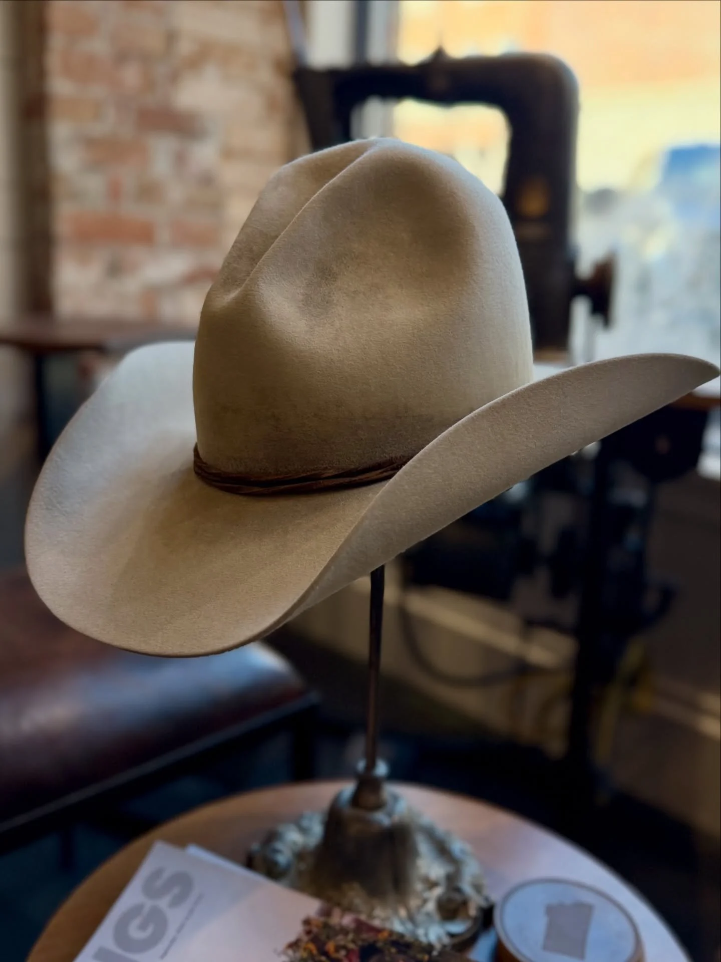 The Duvall. A Gus the way he wore it. It&rsquo;s been a very popular hat from our ready to wear lineup. Godspeed, Gus. 

Top five books of all time for me.