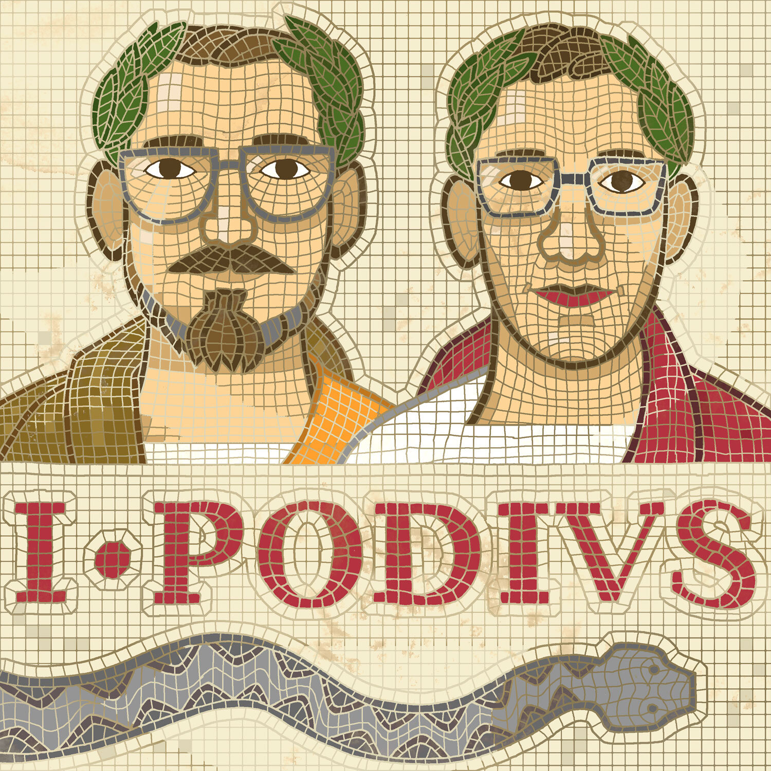 I, Podius, podcast cover art
