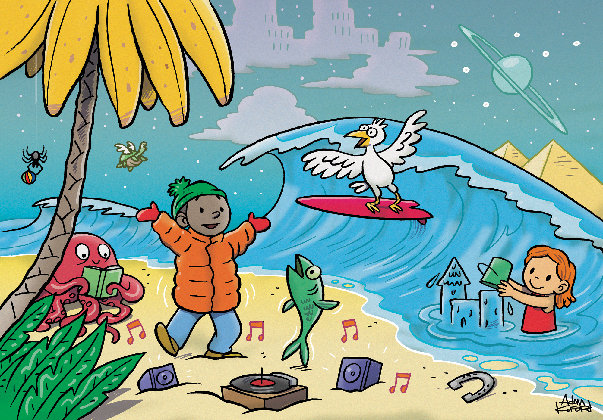 What's Wrong With This Picture?, magazine illustration