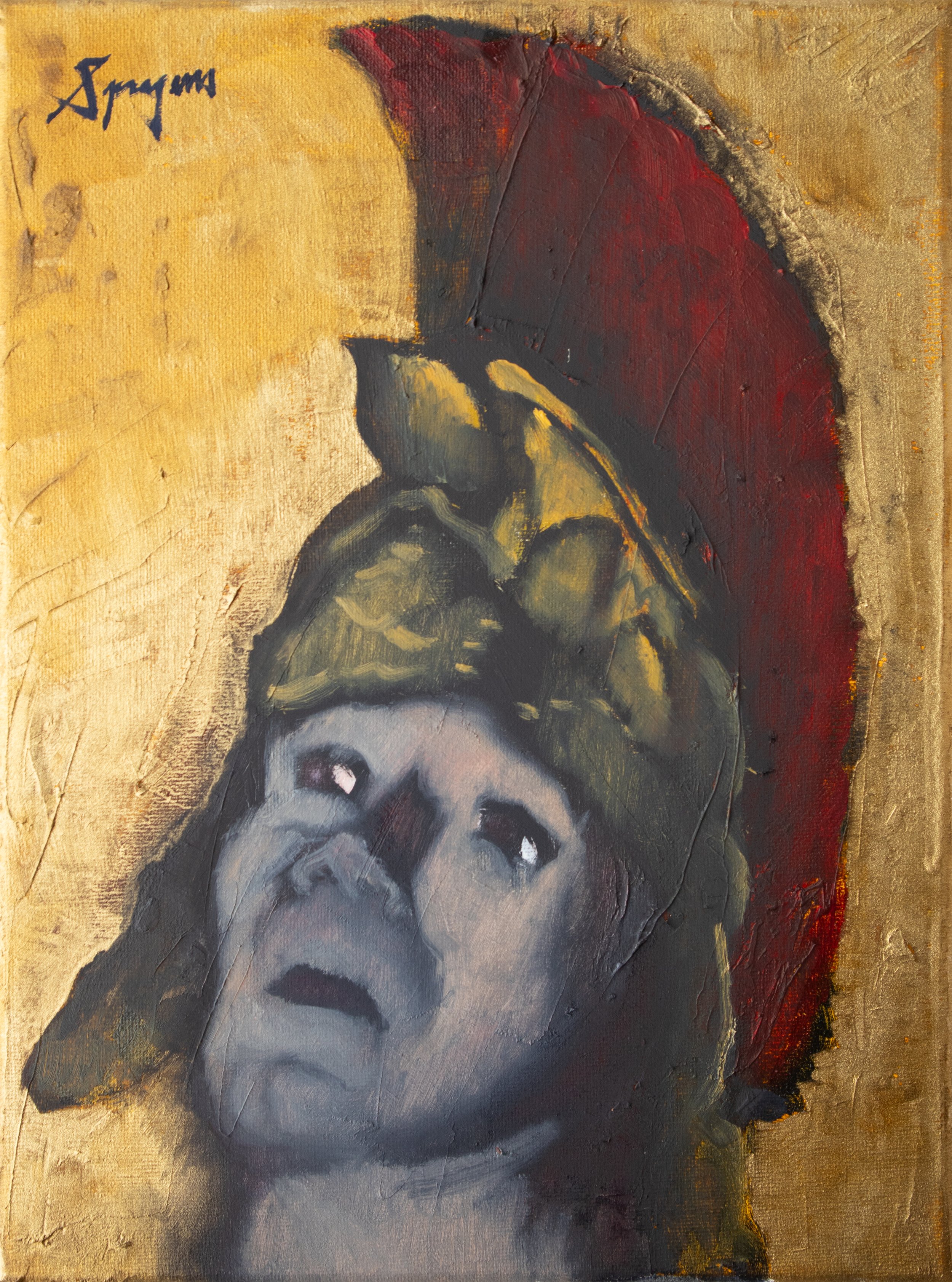 Second Coming, 2025. Oil on canvas. 9x12"