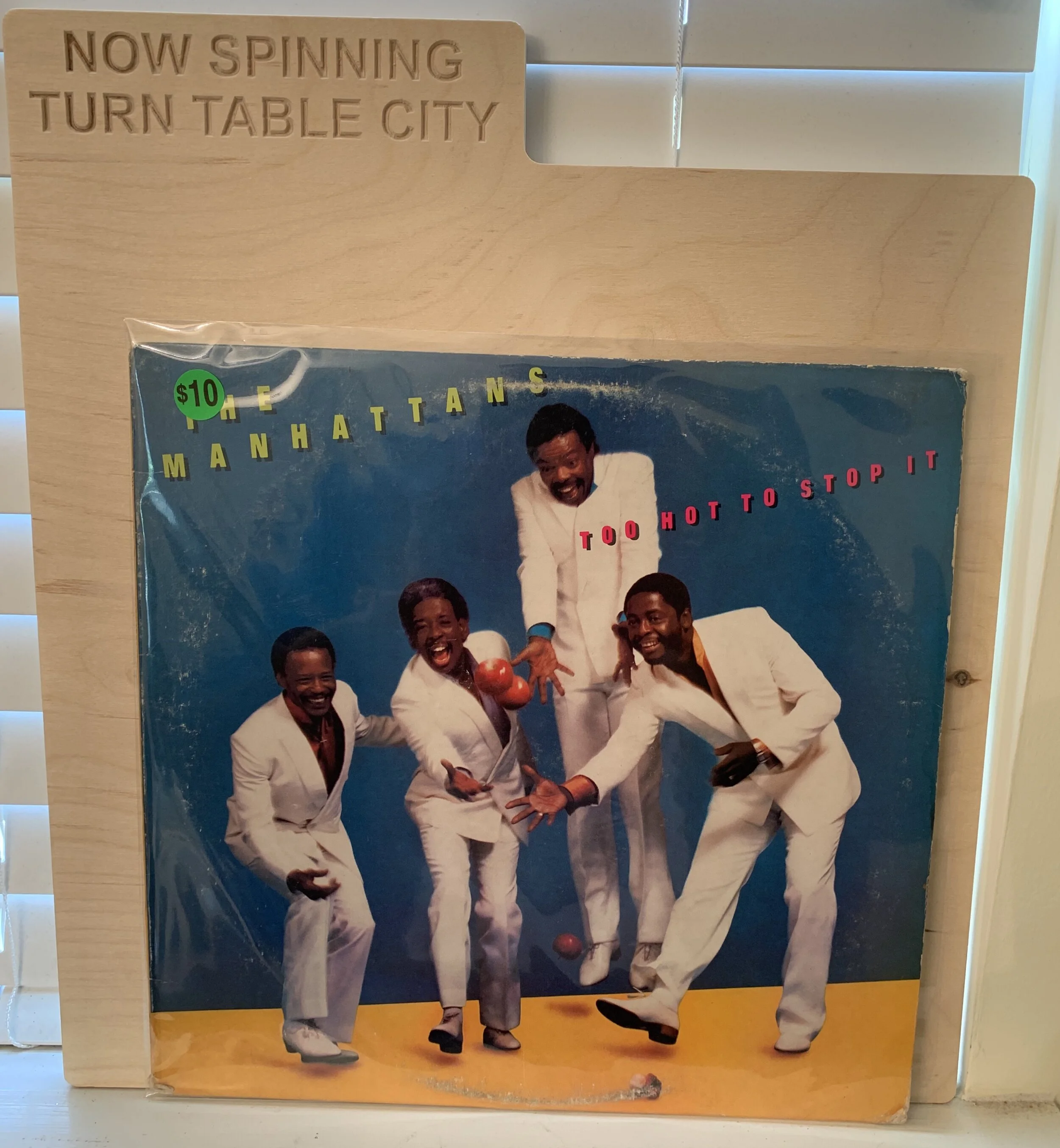 The Manhattans- To Hot To Stop It (Used).