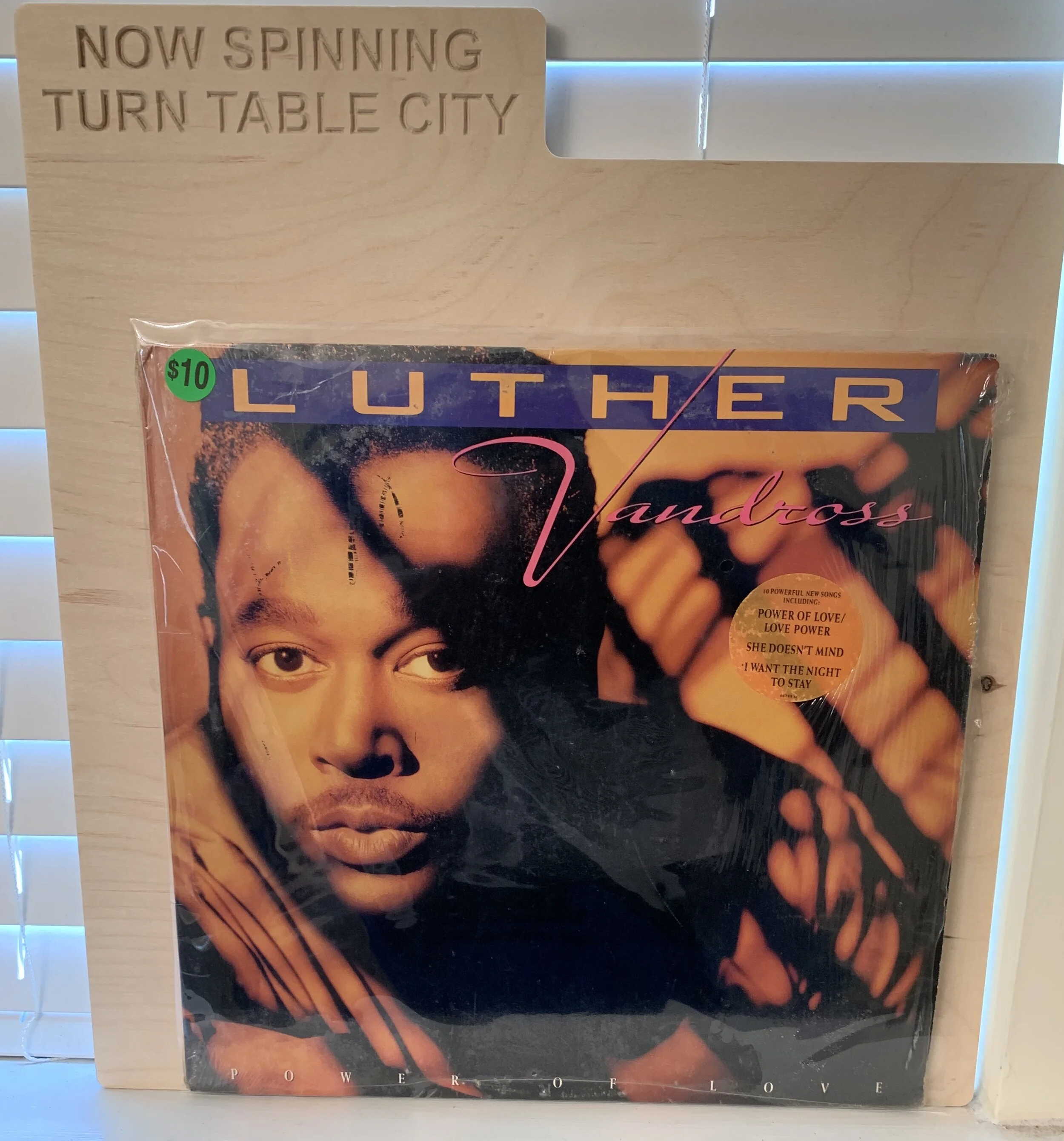 Luther Vandross- Power Of Love/Love Power (Used).